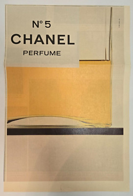 1981 Chanel Print Ad Advertisement 16''x11'' Chanel No. 5 Perfume