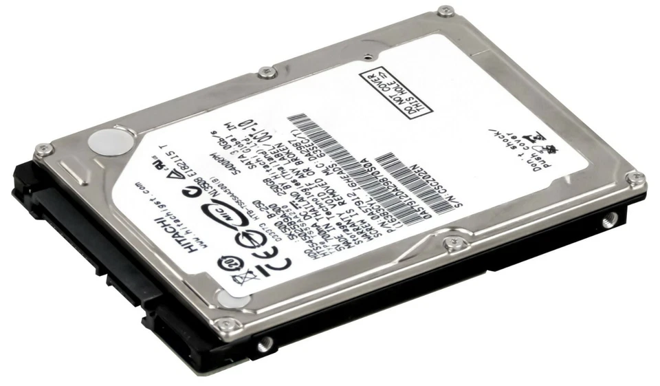 Hard Drive Hitachi TRAVELSTAR 5K500.B 250GB 5400U/M SATA II HTS545025B9A300 - Image 3 of 3