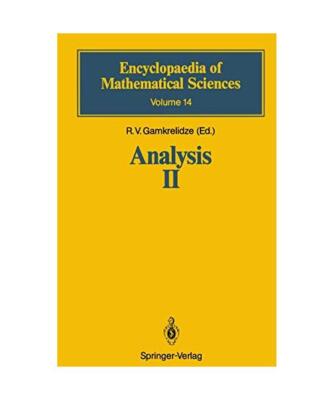 Analysis II: Convex Analysis and Approximation Theory