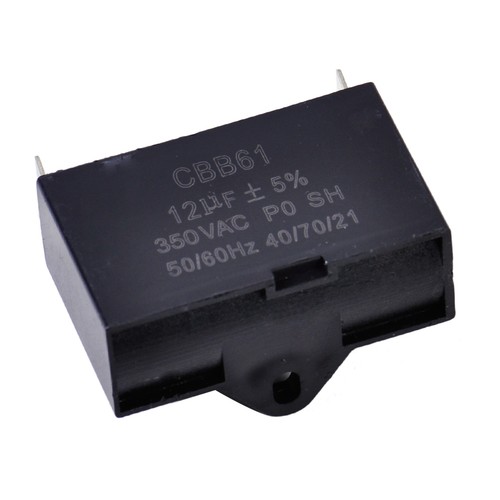 350VAC 12uF CBB61 Generator Capacitor 50/60HZ fit Ceiling Fan Motor eBay
