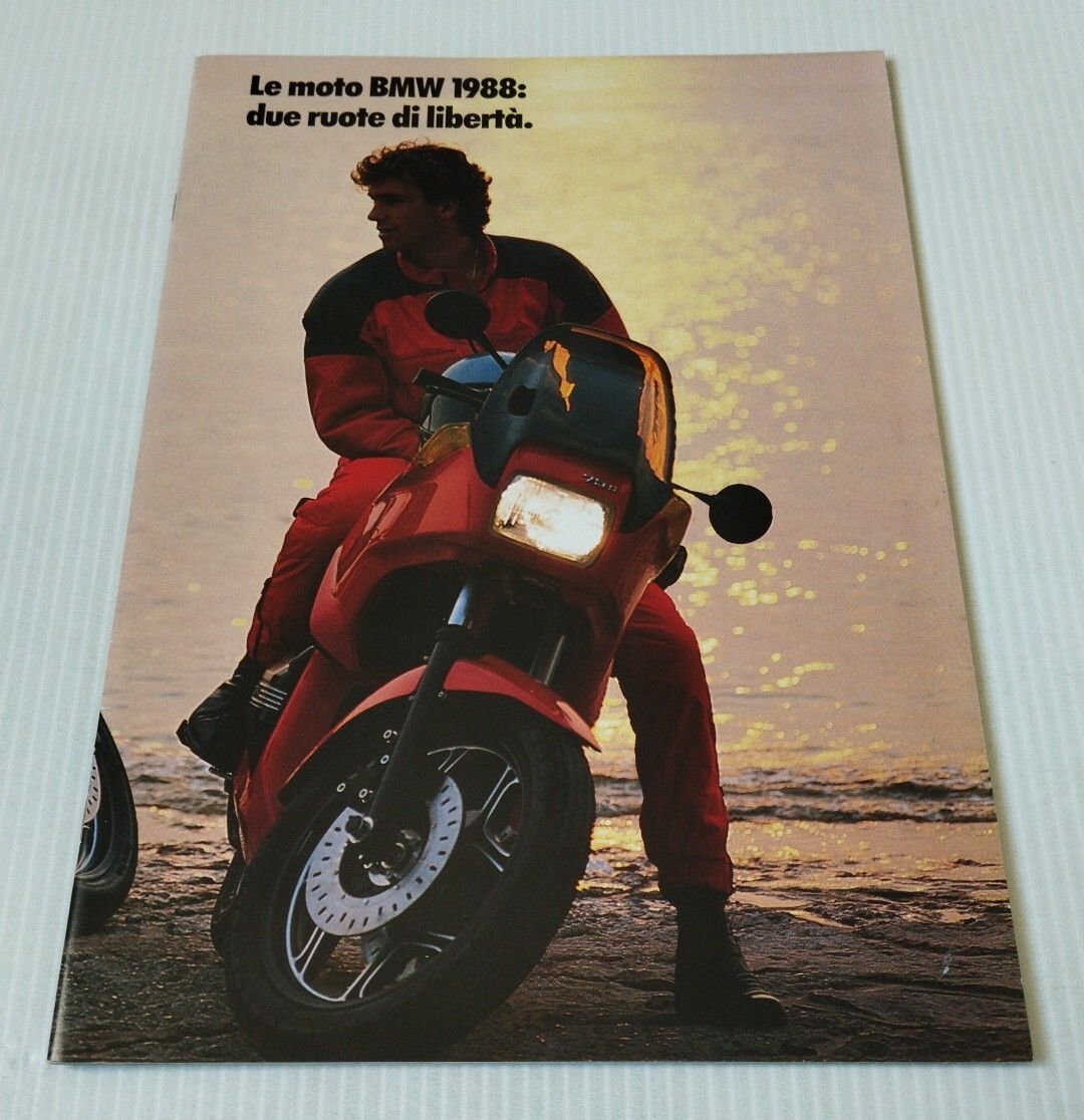 Catalogue BMW Moto Gama 1988 guide de restauration pour atelier mécanique