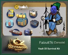 Fallout 76 Vault 33 Exclusive for XBOX Only Xbox One / SX / SS
