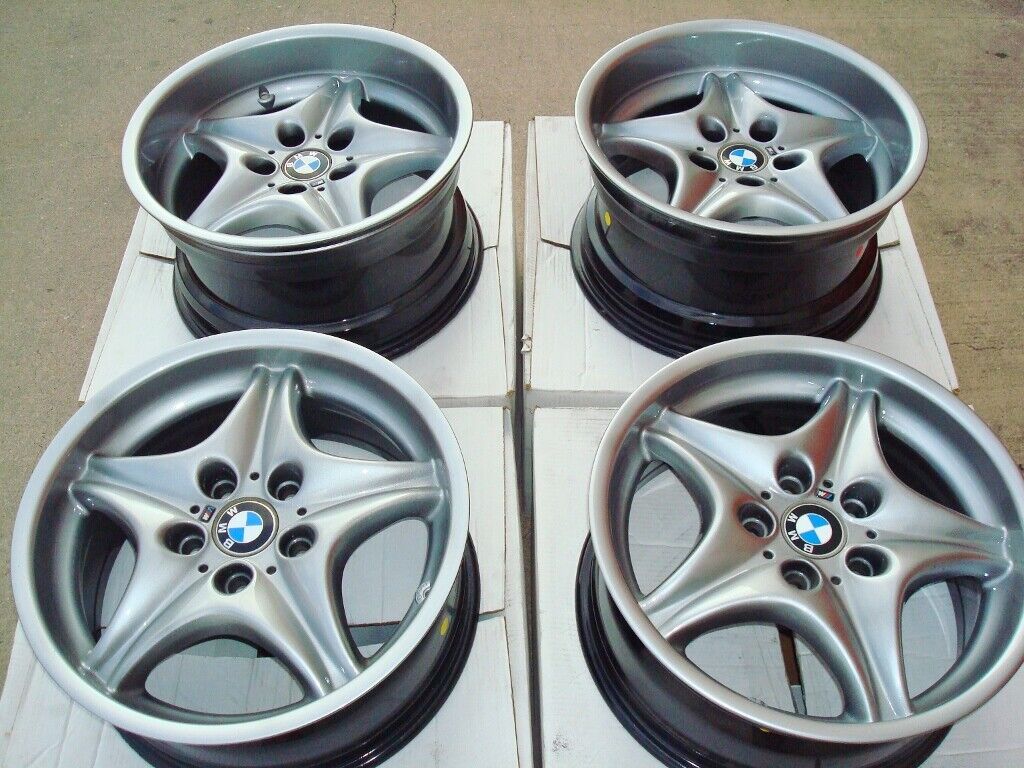 BMW Genuine 17" Z3 M-Coupe Roadstar #40 BBS Factory CHROM-SHADOW Wheels MZ3