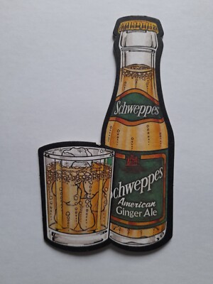 Schweppes American Ginger Ale / Indian Tonic Water Bierdeckel