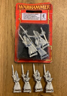 Warhammer Fantasy - Hochelfen - 7x Swordmasters / Schwertmeister inkl. Command
