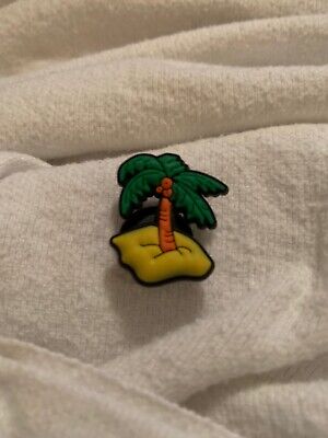 palm tree croc charm