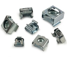 Pack of 100 Cage Nuts Server Rack Mount Cabinet PC Fixing M3 M4 M5 M6 M8 M10 M12