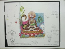 DREDG 2006 Artwork Critique BIG promotional poster Flawless NEW old stock