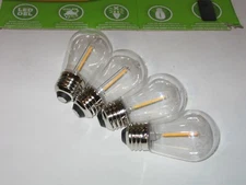 SUNFORCE (Qty 4) LED Light Bulb Replacement For Patio Solar Light String .3W
