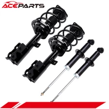4x Front Complete Struts Coil Springs Rear Shocks For Jeep Compass Patriot 07-10