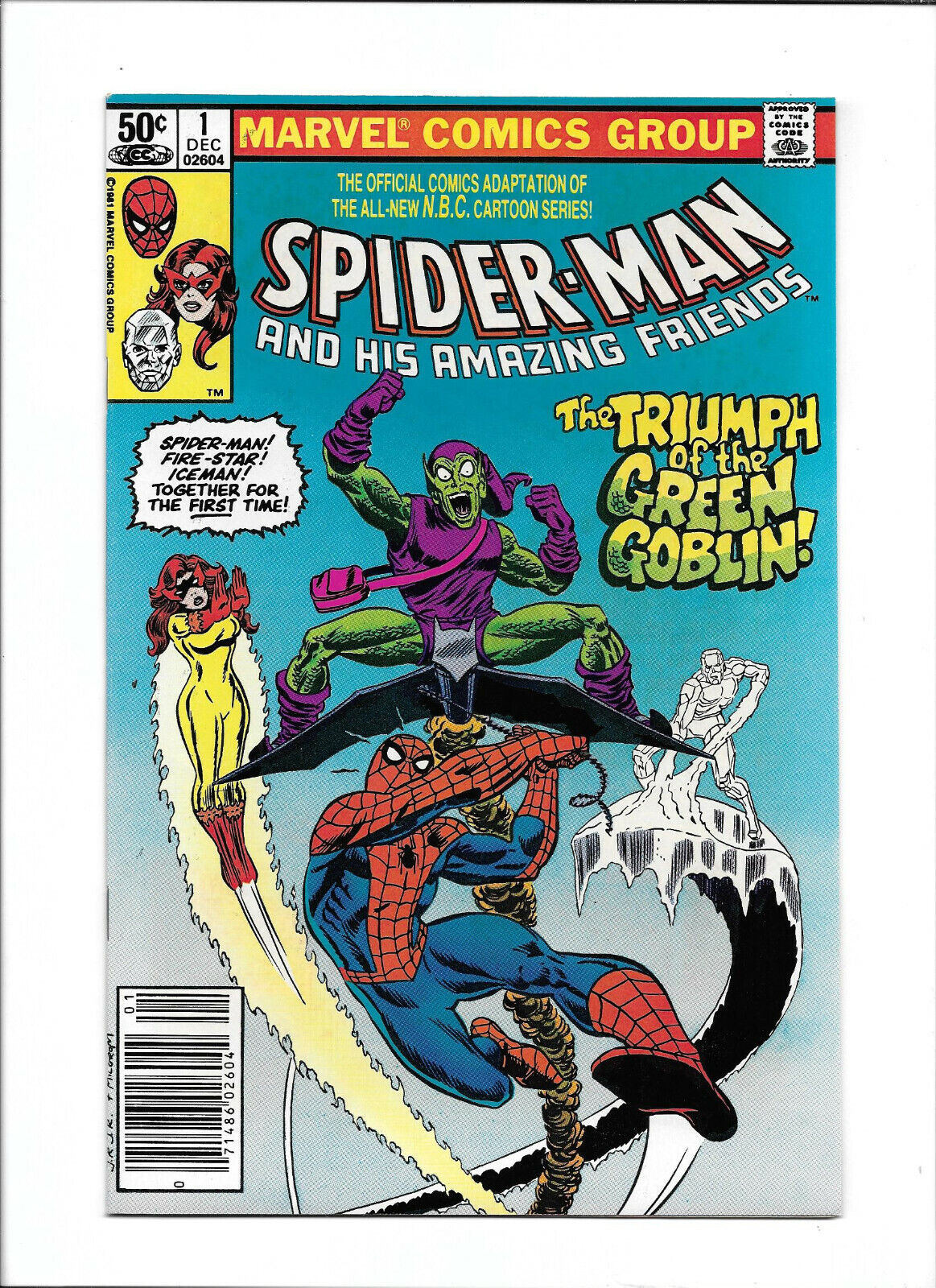 SPIDER-MAN & HIS AMAZING FRIENDS #1 [1981 NM-] "THE TRIUMPH OF THE GREEN GOBLIN"