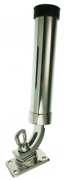 Angelrutenhalter Rutenhalter Decksmontage Edelstahl V4A 360° ARBO-INOX - Bild 1 von 1