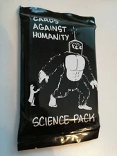 Cards Against Humanity Science Pack Expansion Add On 30 Cards Sealed Booster NIP