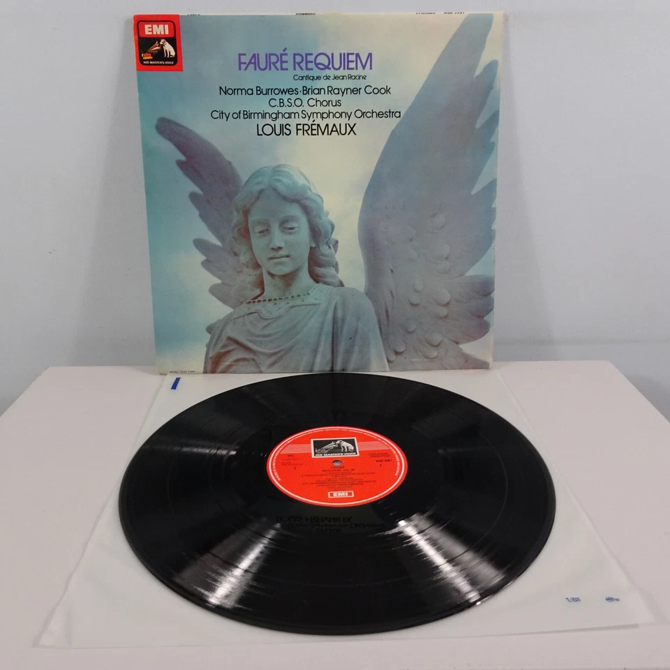 ASD 3501 ED1 Faure Requiem Norma Burrowes Louis Fremaux Quad EMI NM/EX - Image 3 of 4