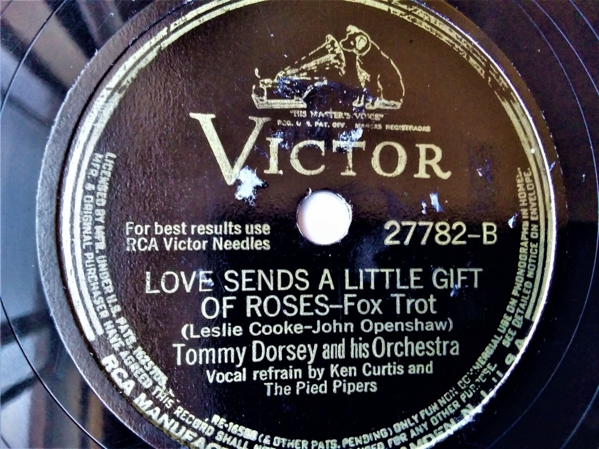 Tommy Dorsey 78rpm Single 10-inch Victor Records #27782 What