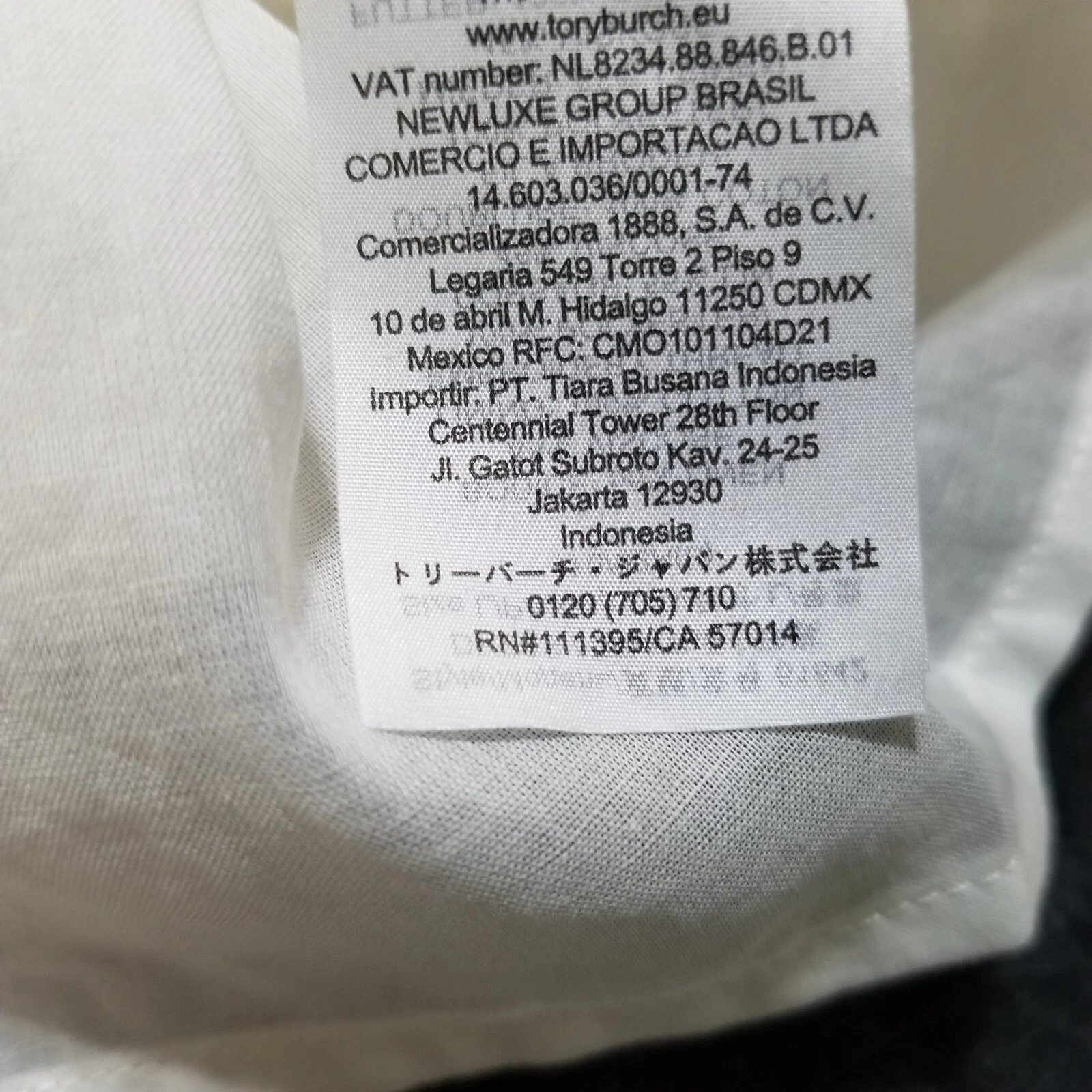 Tory Burch mini abito donna lino fumè 61642 nuovo avorio 104 taglia large