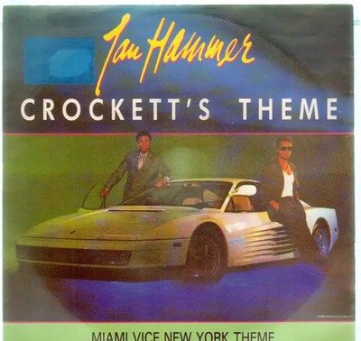 Jan Hammer Crocketts Theme Vinyl Single 7inch NEAR MINT MCA Records