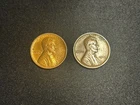 Lot Of 2 1909 And 1909 VDB Lincoln Cents VF