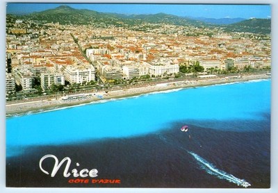 Nice - Cote d'Azur FRANCE 4x6 Postcard