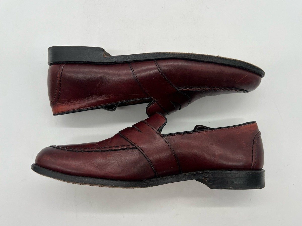 Allen Edmonds Randolph 4839 Men 12D Burgundy Leather Penny  display picture 1