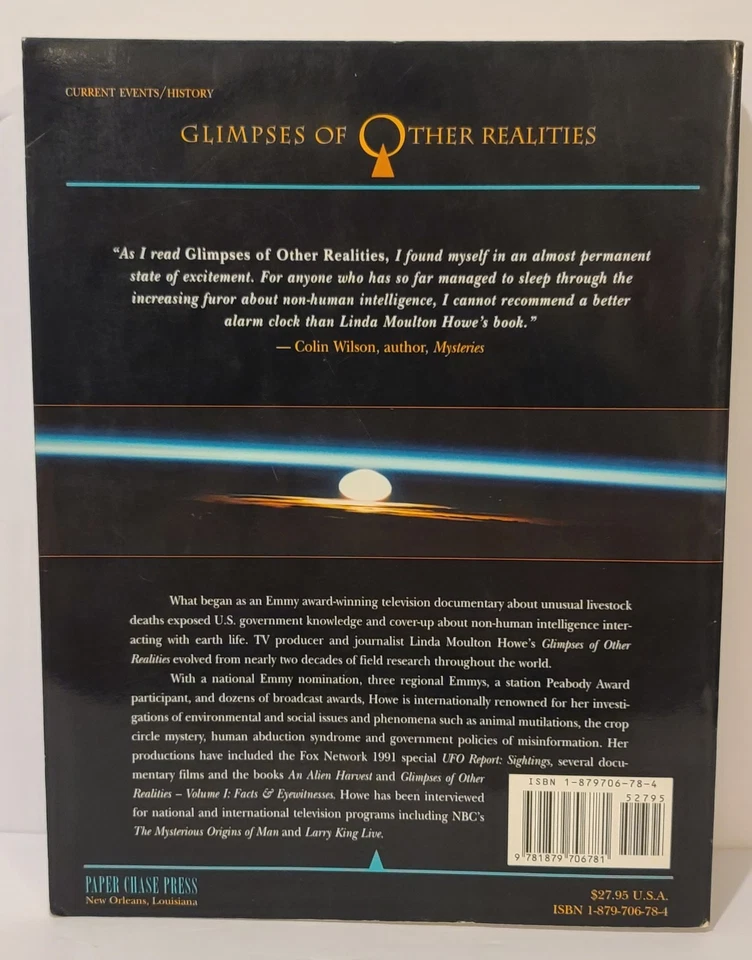 ПРОБЛЕСКИ ДРУГИХ REALITIRS ТОМ 2 «ПОДПИСАННАЯ КНИЖНАЯ ПЛАСТИНА» 1-Е ИЗДАНИЕ. LINDA MOULTON HOWE - Изображение 3 из 4