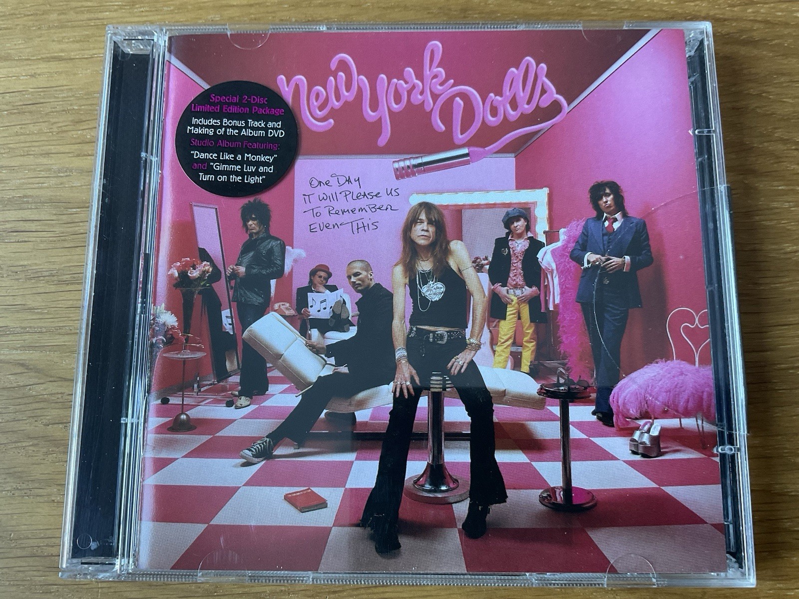 New York Dolls CD & DVD 1 Day It Will Please Us To Remember Even NEW & SEALED