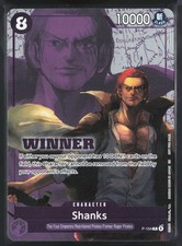 WINNER　シャンクス　英語版 海外限定 P-104 プロモ Shanks P-104 One Piece Promotion Cards for sale | eBay