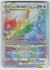 Hisuian Zoroark VSTAR 203/196 Rare Rainbow Lost Origin Pokemon NM