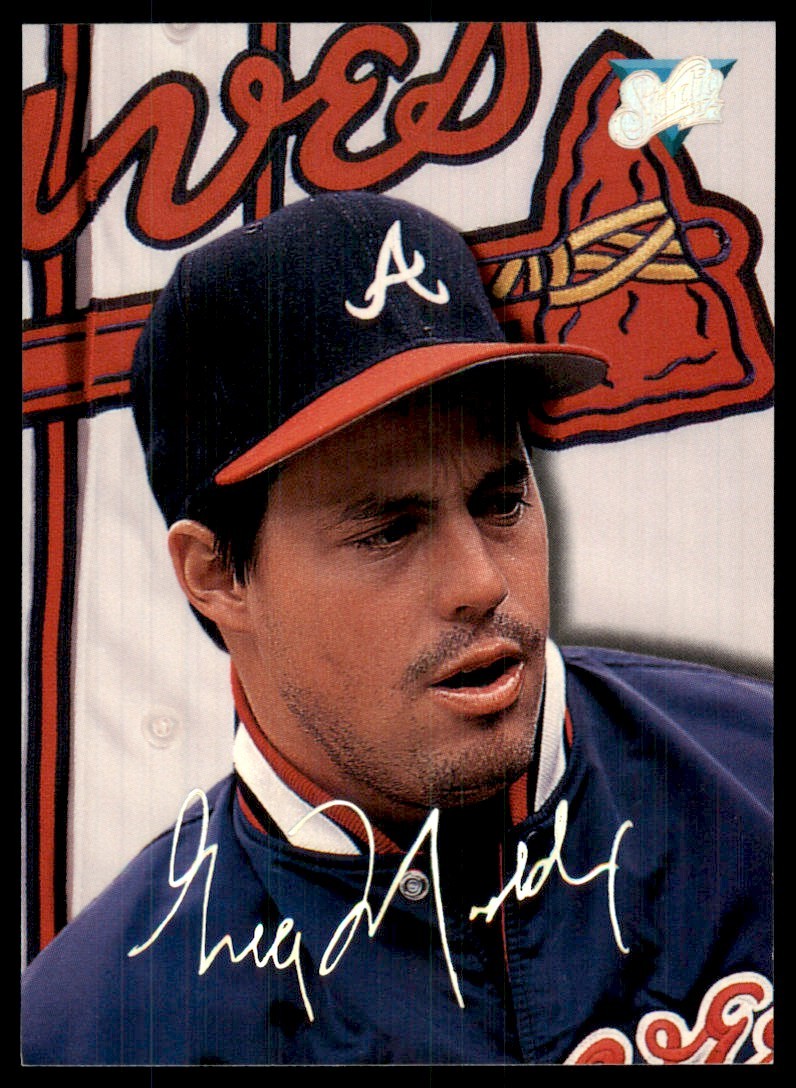 1993 Studio Greg Maddux Atlanta Braves #196