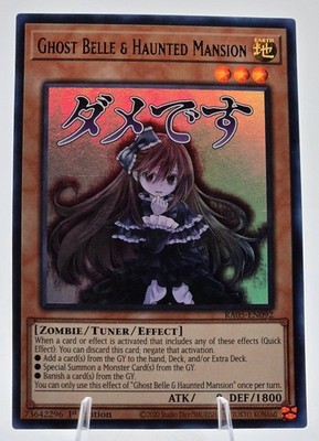 Ghost Belle & Haunted Mansion  RA05-EN092 (Ultra Rare) 1st Ed - NM - YU-GI-OH!
