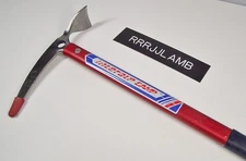Interalp Camp Mountaineering ICE AXE 31" x 10.5" Red & Dark Green GOOD CONDITION