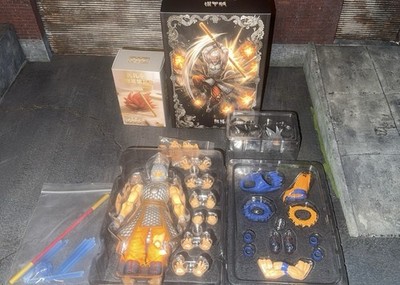Mythos Anime MA003 1/12 SHF Ultra Instinct Goku Beast Deities KONG Studio Figure