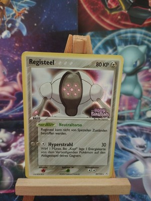 Pokémon Karte Registeel Reverse Holo Stamp 29/110 ex Holon Phantoms DE PSA LP