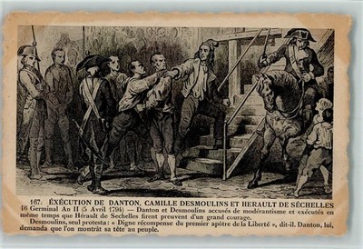 10133649 - Nr. 167 History Louis XVI - Execution de Danton 1794 Adel Frankreich