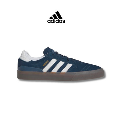 Adidas Herren Busenitz Vulc II Sneaker Schnürschuhe Navy Wildleder Schuhe