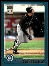Raul Ibanez 2001 Topps #219 Seattle Mariners MLB READ FREE SHIPPING AutographDen