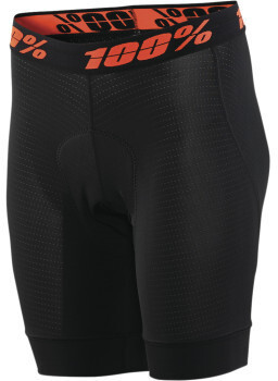 100 % 40050-00001 Crux Liner Damenshorts – schwarz – Medium 40050-00001
