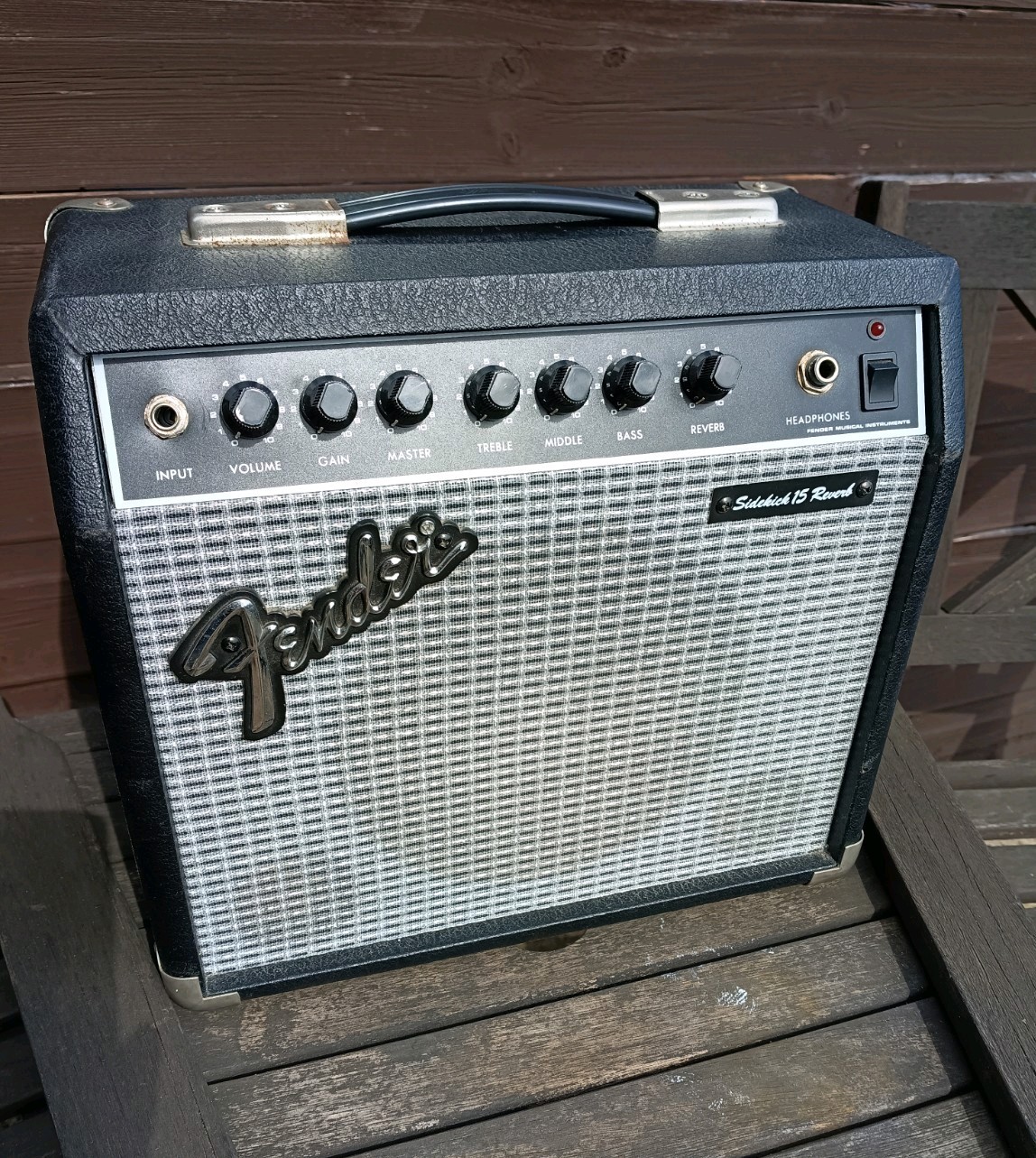 Fender Sidekick 15 Reverb Vintage Guitar Amplifier 80
