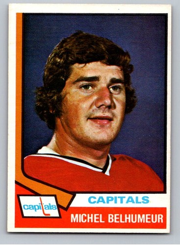 Michel Belhumeur #153 1974 O-Pee-Chee card