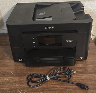 EPSON Workforce Pro WF-3720 All-In-One Printer Fully Tested W INK