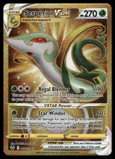 Serperior VSTAR 210/195 Secret Rare Silver Tempest Pokemon Holo Near Mint on eBay