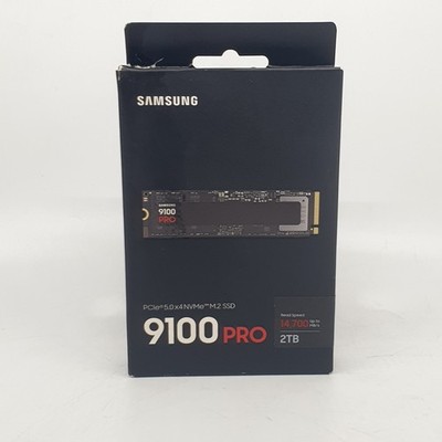 (NEW) SAMSUNG 9100 PRO 2TB SSD PCIe 5.0 x4 NVMe M.2 MZ-VAP2T0B/AM 14700MB/s