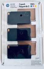 Genuine HP 952XL 3-Pack Cyan Magenta Yellow Ink Catridges N9K30BN OEM 2019