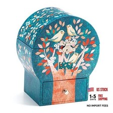 Musical Jewelry Box for Kids - Treasure Box Night Singing - Storage for