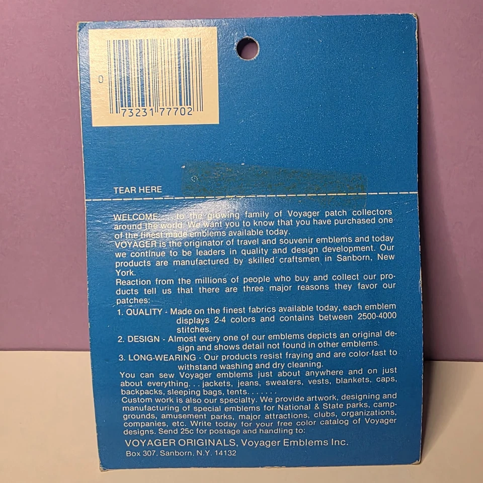 Parche Coleccionable De Colección 1980 Lake Placid Mapache Juegos Olímpicos de Invierno Nuevo En Embalaje Foto 4 de 4