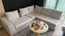 Noa Home Flow Modular Corner Sofa Chaise Cream Large 270cm