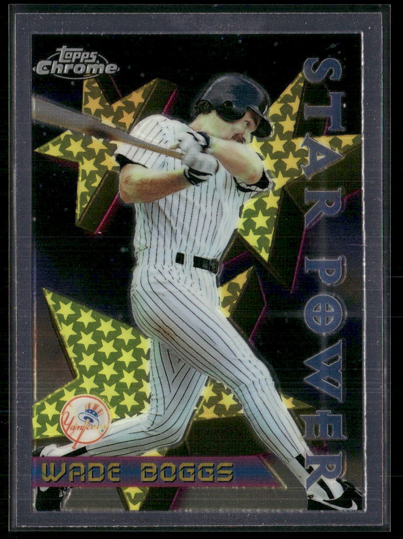 1996 Topps Chrome #85 Wade Boggs