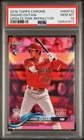 PSA 10 SHOHEI OHTANI 2018 Topps Chrome Update Pink Refractor #HMT32 RC GEM MINT