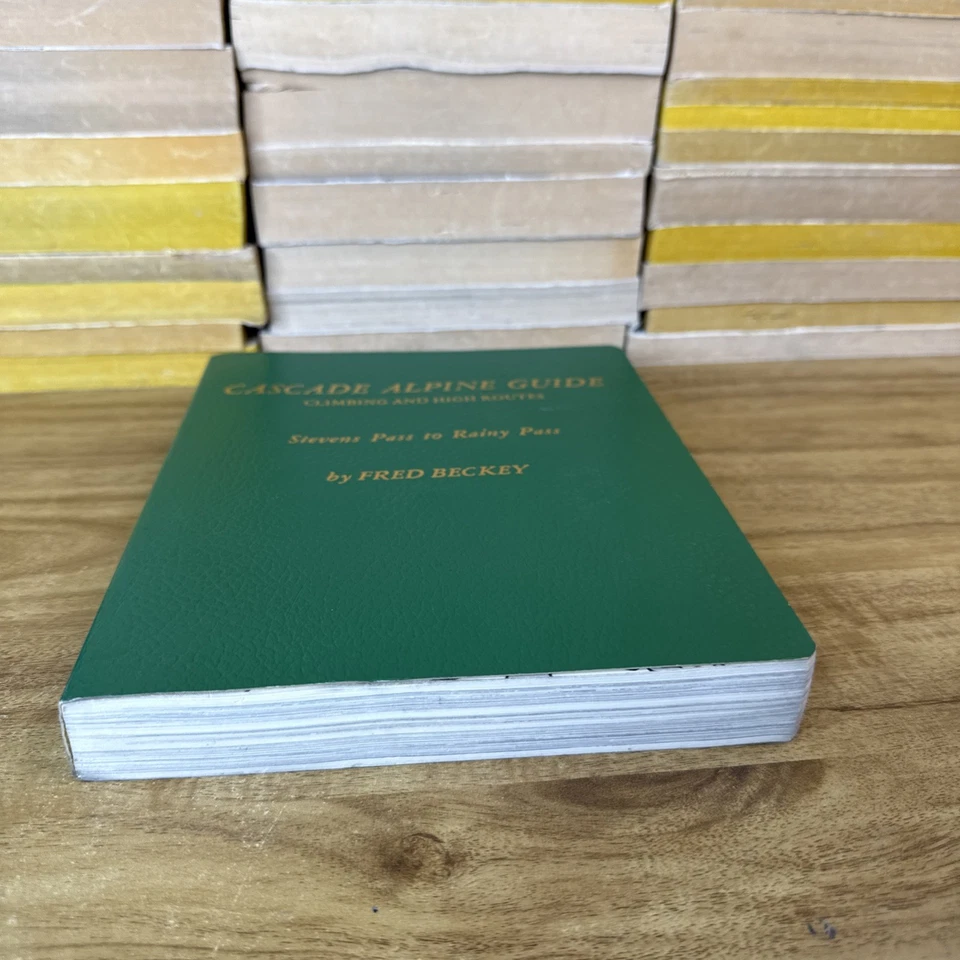 Cascade Alpine Guide: Climbing and High Routes by Beckey, Fred W First ED - Image 2 of 4