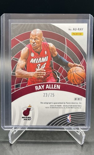 2024-25 Panini Revolution Ray Allen Infinite Auto 23/25 #AU-RAY - Picture 2 of 2